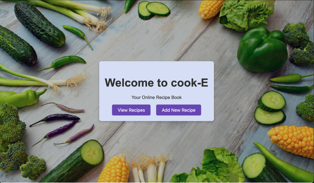 Image of Cook-E web application